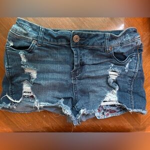 Maurices Distressed Denim Jean Shorts